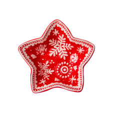 Блюдо snowflake 17,5х17х4,5 см