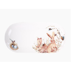 Блюдо овальне 30x15см easter time