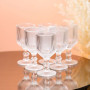 Изображение Бокалы для вина рифленые на низкой ножке 6 шт по 220 мл HP7114 ИМ Light-Deco 1 
