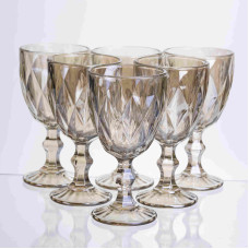 Набор бокалов столовых Citrine 6 штук по 300 мл HP-19-281 прозрачный для вина и напитков