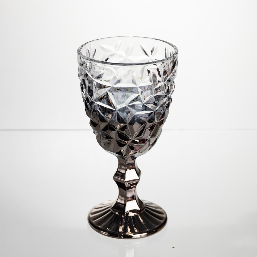 Зображення Набор бокалов для вина 6 штук 340 мл винные бокалы на ножке стеклянные фужеры для вина подарочные HP-19-181 ИМ Light-Deco 1 