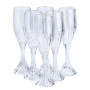 Изображение Набор бокалов 6 шт 180 мл стекло Light House LG-30043 CL прозрачные ИМ Light-Deco 