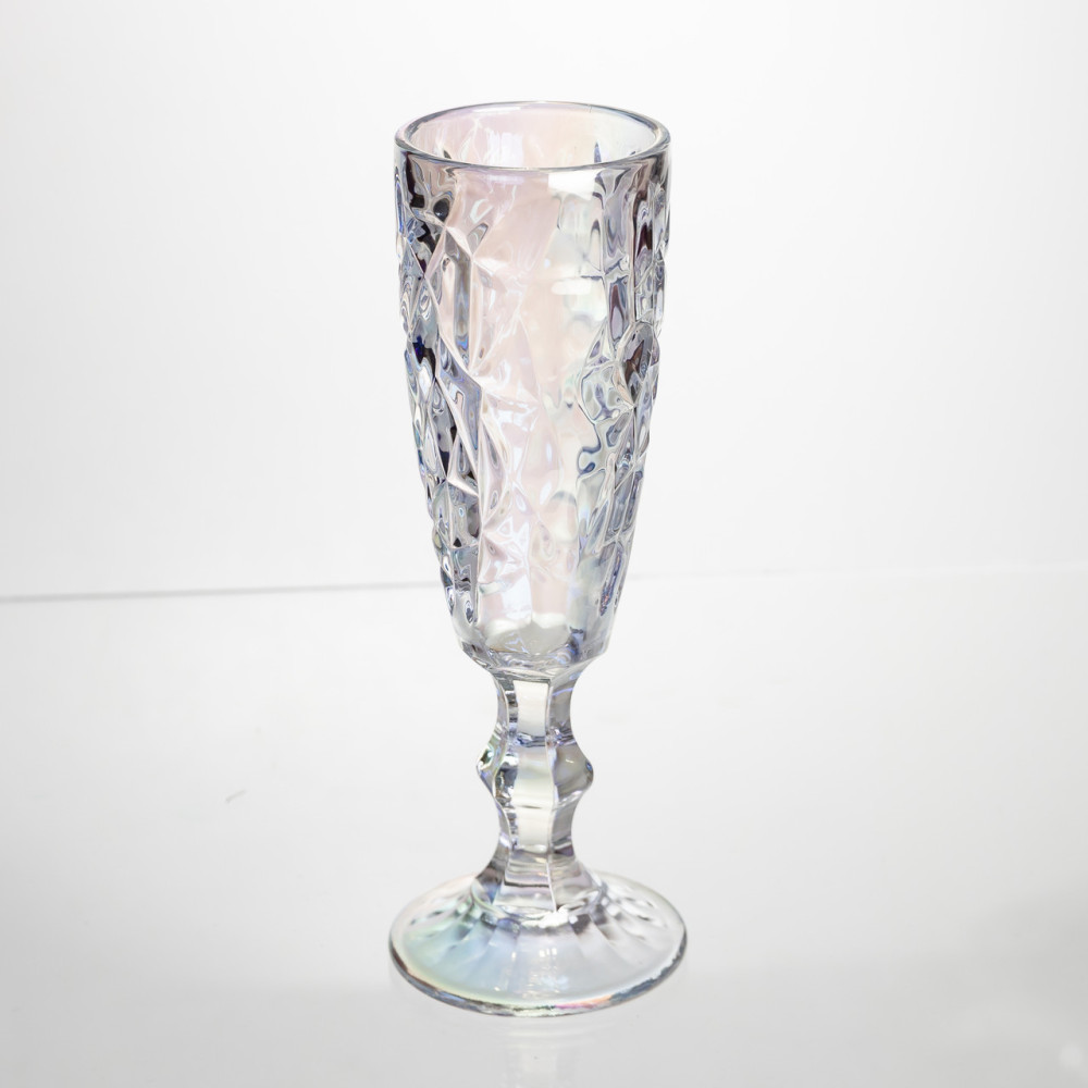 Зображення Набор бокалов для шампанского 6 штук 160 мл подарочные бокалы для шампанского на ножке фужеры для игристых вин HP-19-172 ИМ Light-Deco 1 