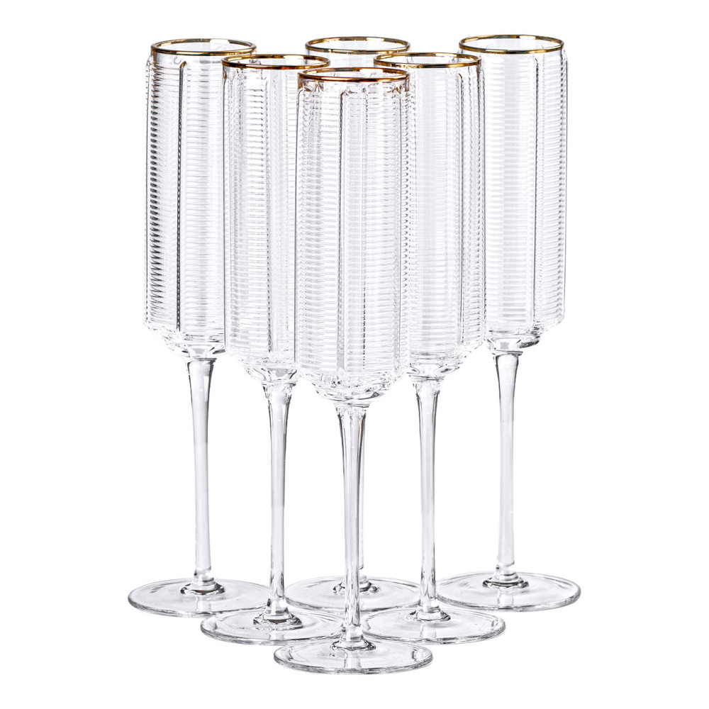 Изображение Набор бокалов 6 шт 300 мл стекло Light House LG-30028 CL прозрачные ИМ Light-Deco 