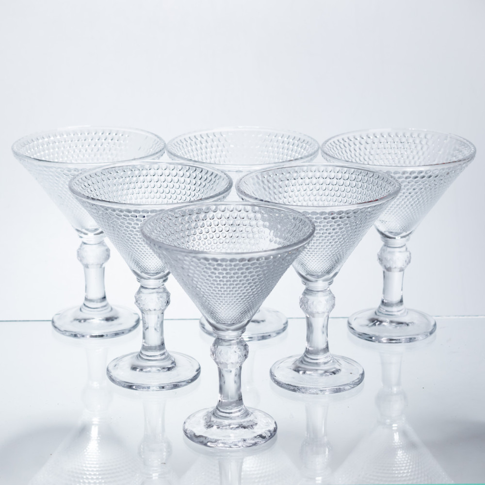 Изображение Набор бокалов для мартини Martini Glass 6 штук по 215 мл коктейльные HP-17-56 ИМ Light-Deco 