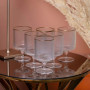 Изображение Бокалы с золотой каймой на низкой ножке 6 штук HP83 ИМ Light-Deco 1 