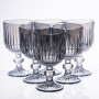 Изображение Набор бокалов для вина 6 (шт) по 220 (мл) Голубой HP-19-68 ИМ Light-Deco 
