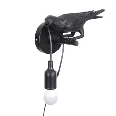 Настінний світильник декоративний Light House LS-19417R BK Ворона (правий) чорний