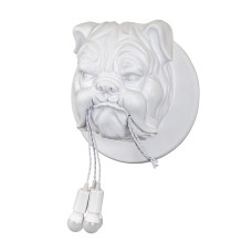 Настінний світильник декоративний Бра Light House LS-19419-3 WH собака білий 