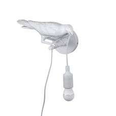 Настінний світильник декоративний Light House LS-19417L WH Ворона (лівий) білий