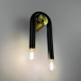 Зображення Бра у чорному корпусі із дугоподібною формою ИМ Light-Deco 4 