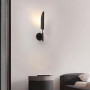 Зображення Бра в чорному корпусі з металевим видовженим плафоном ИМ Light-Deco 3 