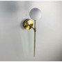 Зображення Бра в корпусі латунь з білим плафоном ИМ Light-Deco 7 