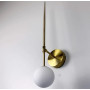 Зображення Бра в корпусі латунь з білим плафоном ИМ Light-Deco 6 