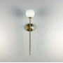 Зображення Бра в корпусі латунь з білим плафоном ИМ Light-Deco 5 