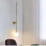 Зображення Бра в корпусі латунь з білим плафоном ИМ Light-Deco 2 
