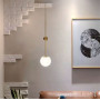 Зображення Бра в корпусі латунь з білим плафоном ИМ Light-Deco 8 