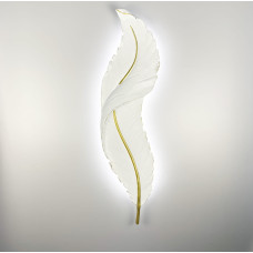 Настінний світильник світлодіодний Бра Light House LNF-17431 12W 65см у вигляді пірʼїни