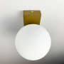 Изображение Бра NASH у латунному корпусі з білим плафоном ИМ Light-Deco 3 