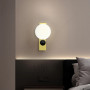 Изображение Бра NASH у латунному корпусі з білим плафоном ИМ Light-Deco 5 