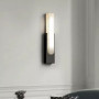 Изображение Чорне бра з плафоном, що імітує мармур 50х10х6 см ИМ Light-Deco 8 