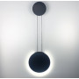 Зображення Дизайнерський настінний світильник у чорному каркасі ИМ Light-Deco 3 