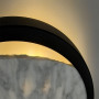 Зображення Сучасна модель чорного бра Eclipse wall з мармуровим камінням ИМ Light-Deco 4 
