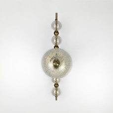 Сучасний лінійний латунний бра у стилі Постмодерн