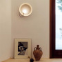 Зображення Бра у білому корпусі із білою кулькою на магніті ИМ Light-Deco 7 