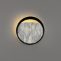 Зображення Сучасна модель чорного бра Eclipse wall з мармуровим камінням ИМ Light-Deco 5 