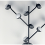Зображення Настінне бра-молекула в чорному корпусі ИМ Light-Deco 