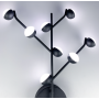 Зображення Настінне бра-молекула в чорному корпусі ИМ Light-Deco 1 