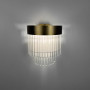Изображение Латунне бра із скляними елементами 27х26х15,5 см ИМ Light-Deco 1 