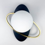 Зображення Бра праве з білим плафоном у орбітальних мотивах ИМ Light-Deco 3 