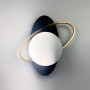 Зображення Бра праве з білим плафоном у орбітальних мотивах ИМ Light-Deco 1 