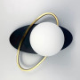 Зображення Бра праве з білим плафоном у орбітальних мотивах ИМ Light-Deco 5 