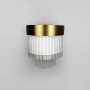 Изображение Латунне бра із скляними елементами 27х26х15,5 см ИМ Light-Deco 