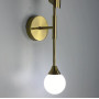 Зображення Бра у видовженому корпусі з білим матовим плафоном ИМ Light-Deco 6 