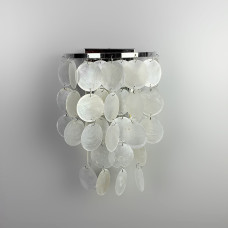 Срібне бра ATHELIA із перламутровими пластинами