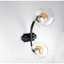Зображення Дизайнерський настінний світильник з подвійним плафоном ИМ Light-Deco 6 