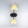Зображення Дизайнерський настінний світильник з подвійним плафоном ИМ Light-Deco 5 