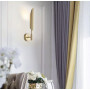 Зображення Бра в корпусі латунь з металевим видовженим плафоном ИМ Light-Deco 4 