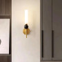 Изображение Латунне бра із матовим плафоном та мармуровою кулькою ИМ Light-Deco 6 