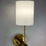 Зображення Класичне настінне бра з тканинним абажуром ИМ Light-Deco 