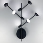 Зображення Бра на 8 плафонів в чорному корпусі Mantra ИМ Light-Deco 3 