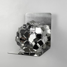 Флористичне бра у хромованому корпусі