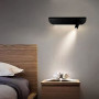 Зображення Бра праве в чорному корпусі із спотом та вимикачем 36х12 см ИМ Light-Deco 6 