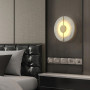 Изображение Неймовірне бра з білим мармуром у латунному каркасі Ø 25 см ИМ Light-Deco 1 