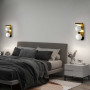 Зображення Бра у латунному корпусі з 2-ма білими плафонами ИМ Light-Deco 3 