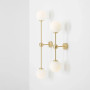 Зображення Бра Mae з білими плафонами у видовженому корпусі 55 см ИМ Light-Deco 5 